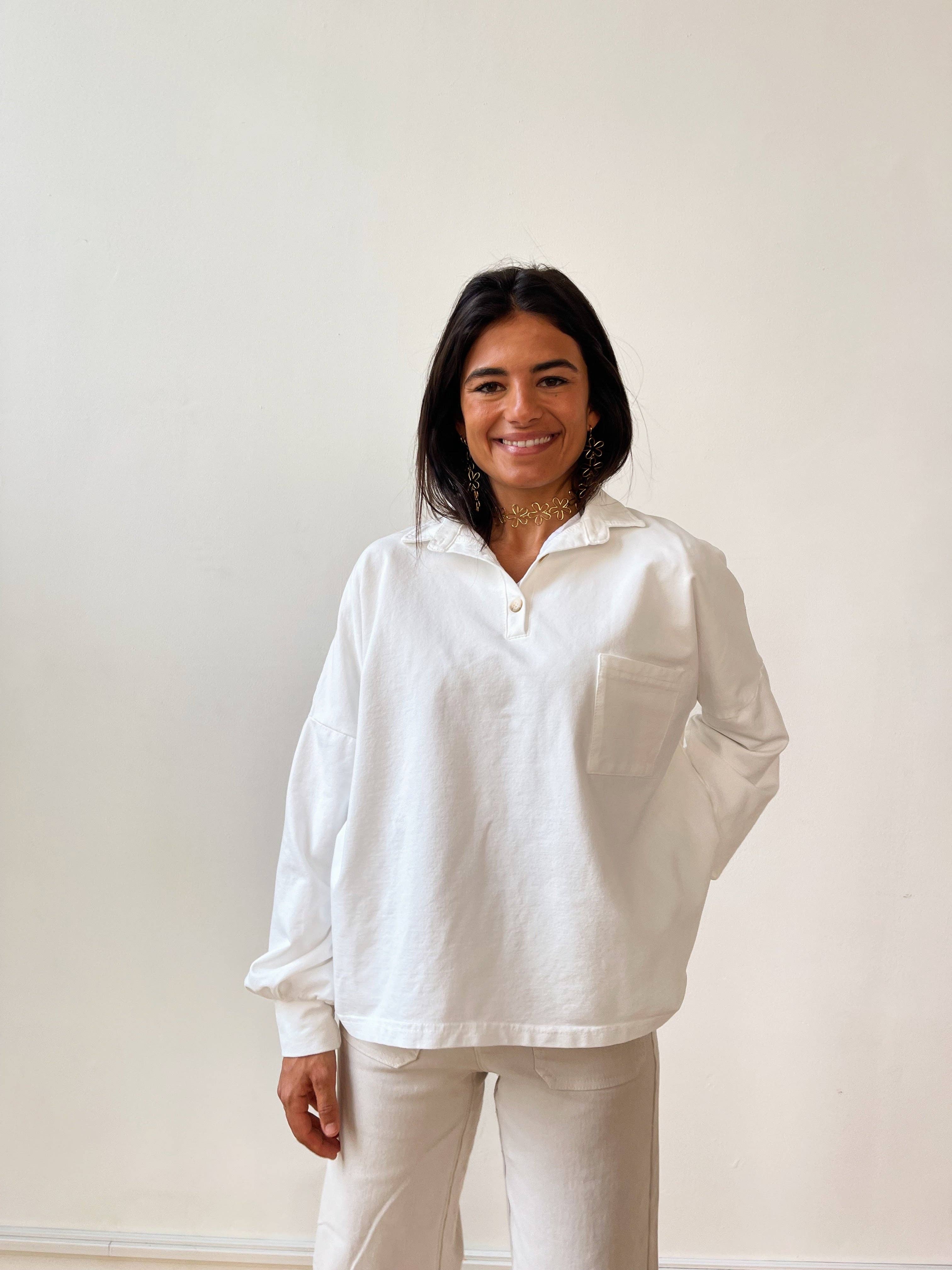 Mindtraveler Poloshirt - Wit