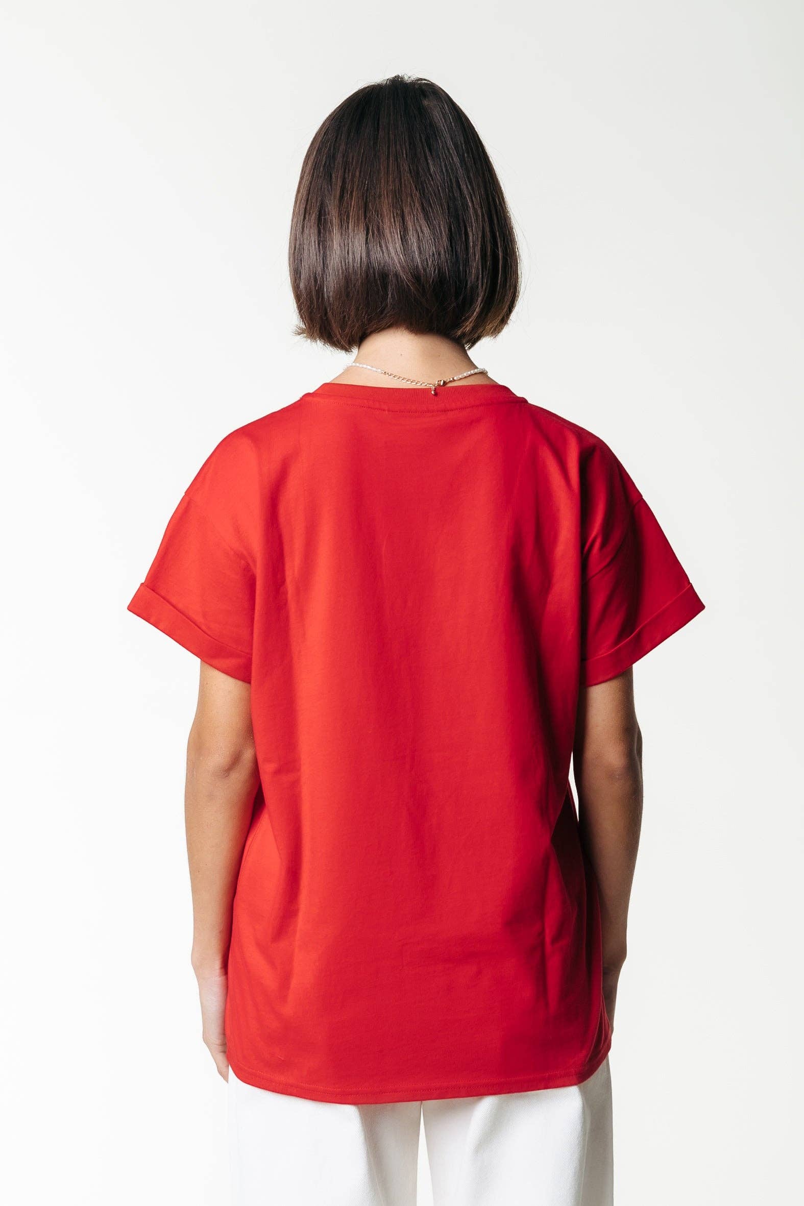 Uni Logo T-Shirt - Racing Rood