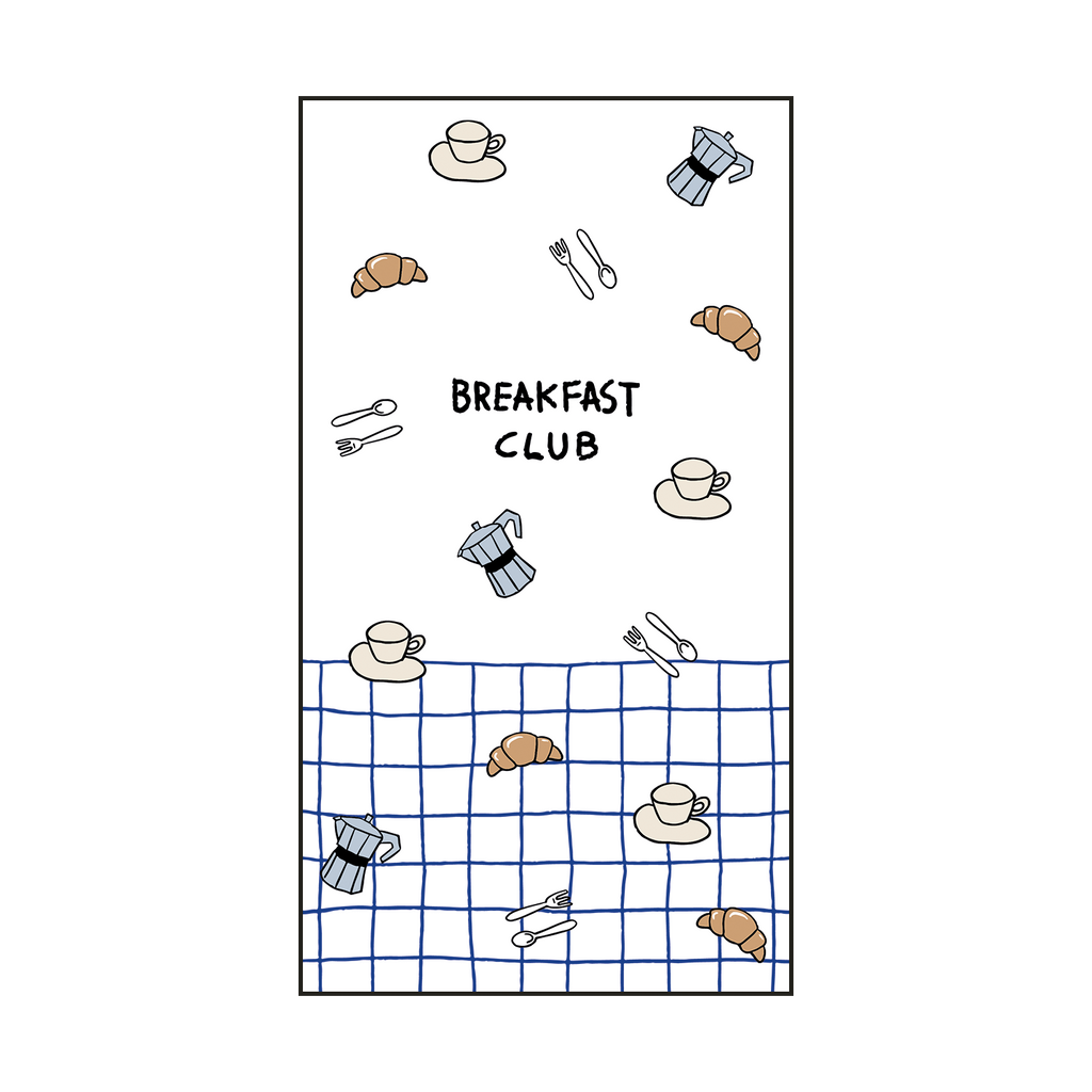 Papieren Servetten - Breakfast Club