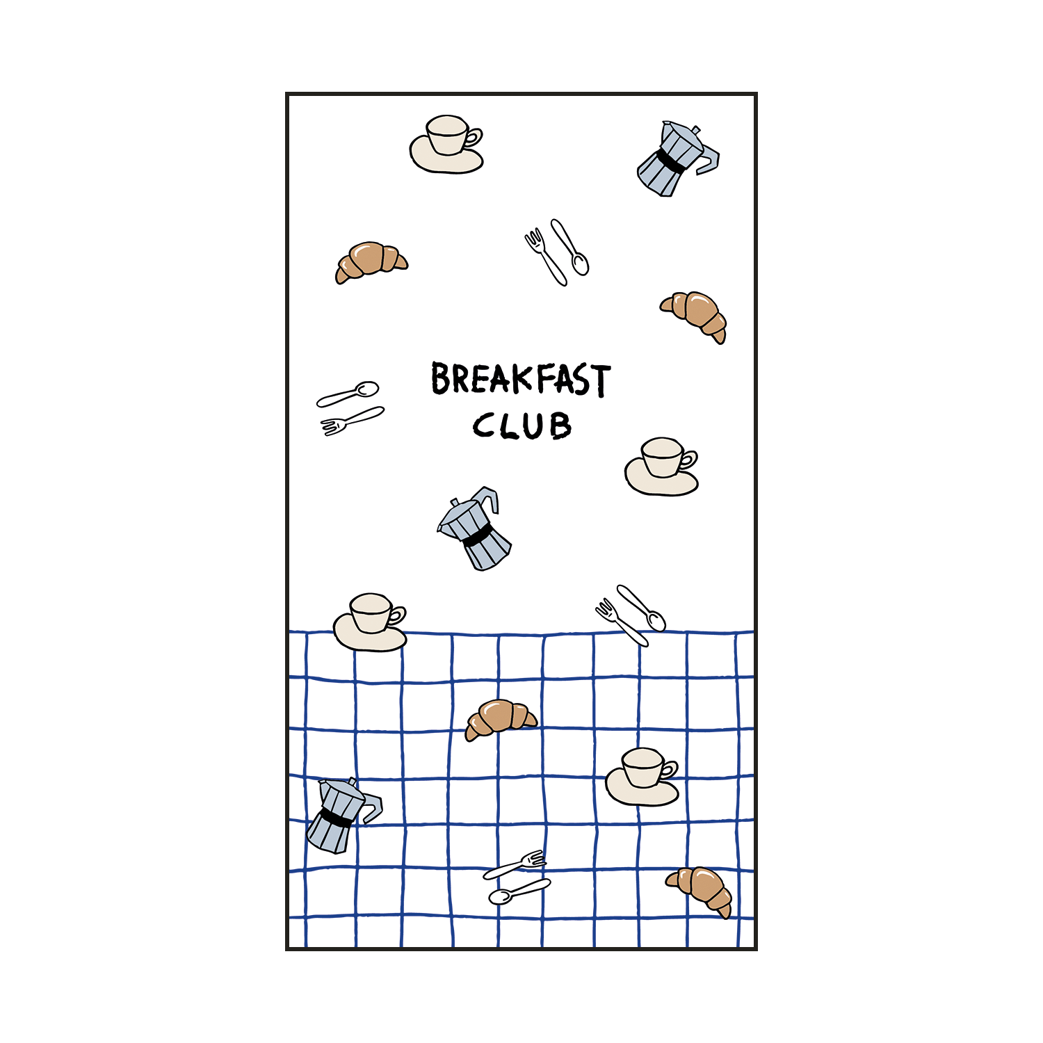 Papieren Servetten - Breakfast Club