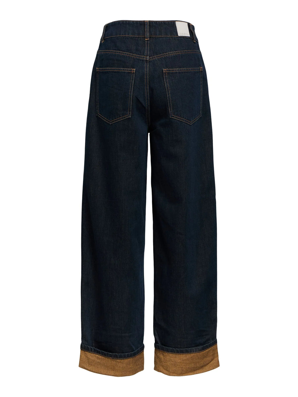 Object - Isira Straight Loose Jeans / Dark Blue Denim