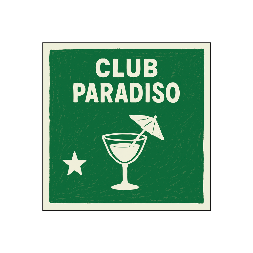 Papieren Servetten - Club Paradiso