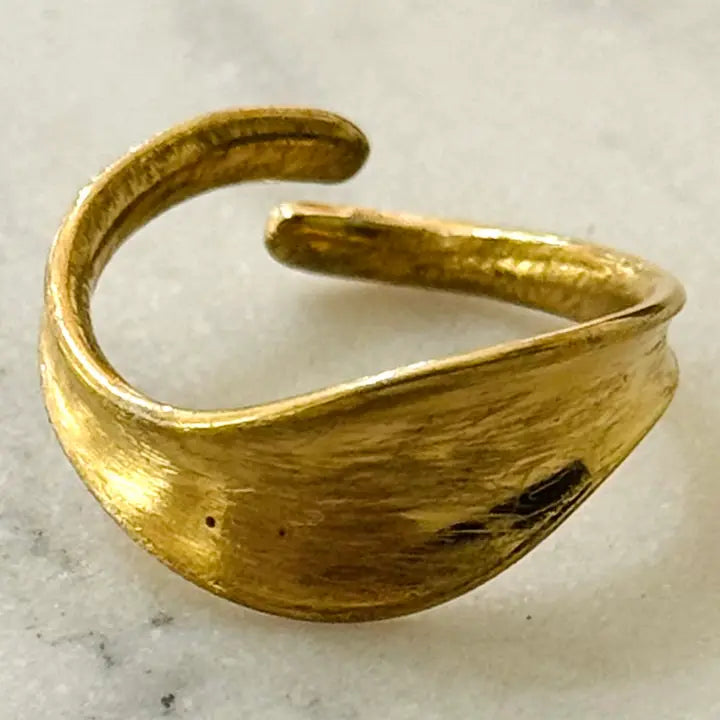 Ring - Brushed Gold