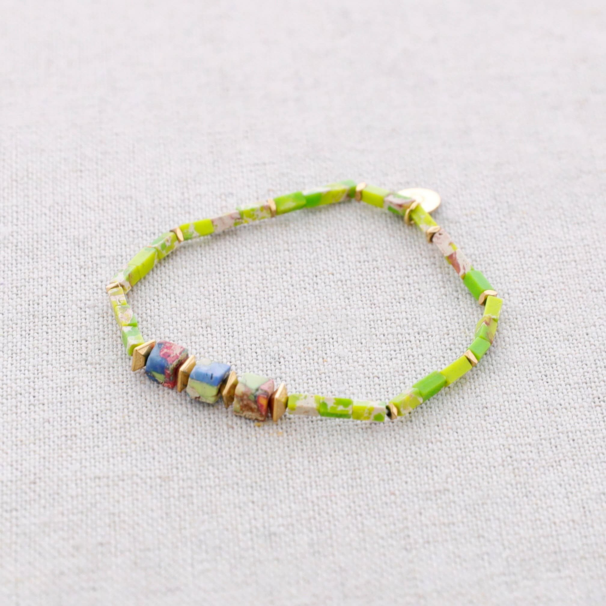 Elastische Armband Met Steentjes