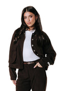 Colourful Rebel - Jo Corduroy Worker Jacket