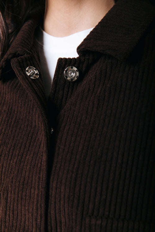 Colourful Rebel - Jo Corduroy Worker Jacket