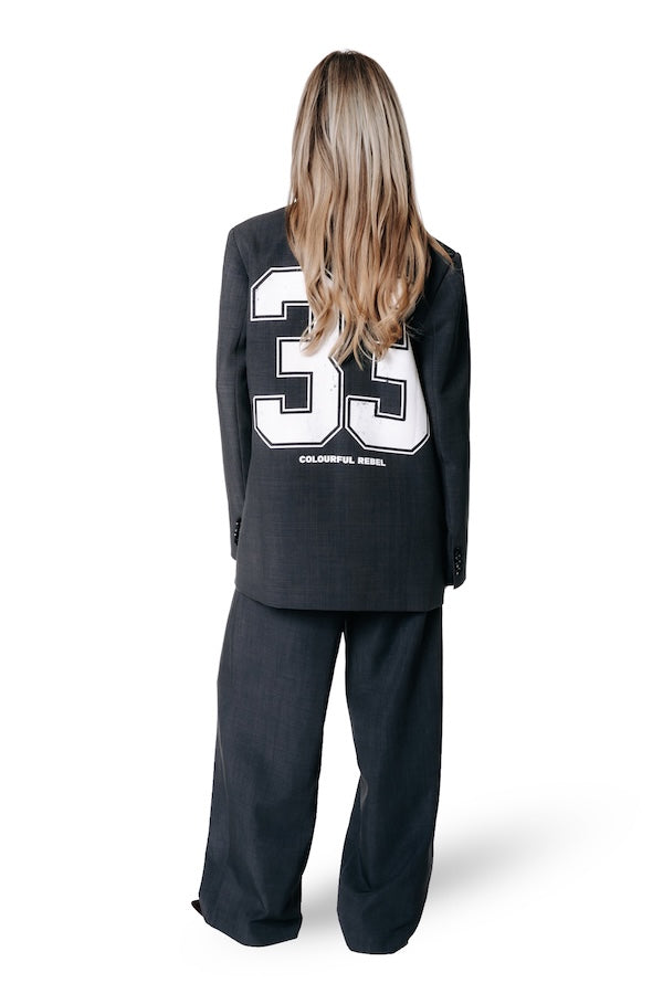 Colourful Rebel - Maggy Tailored Pants / Dark Grey