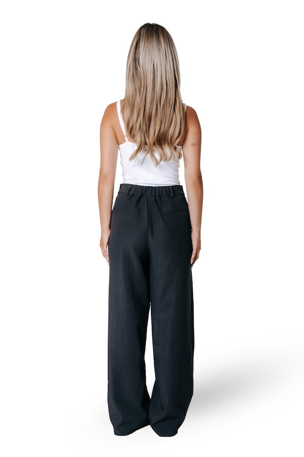 Colourful Rebel - Maggy Tailored Pants / Dark Grey