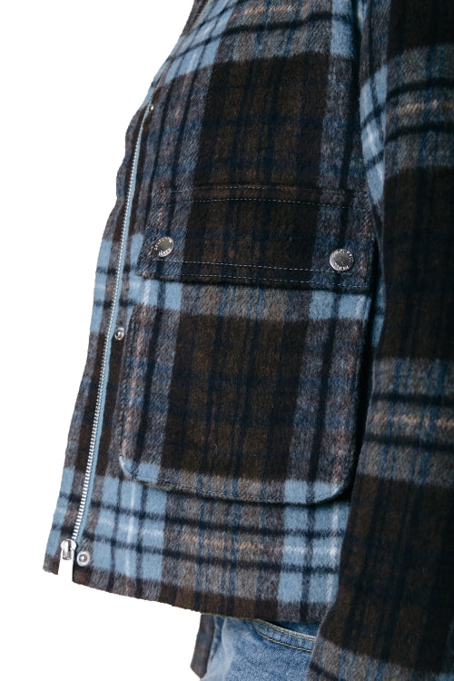 Colourful Rebel - Malou Brushed Check Coach Jacket