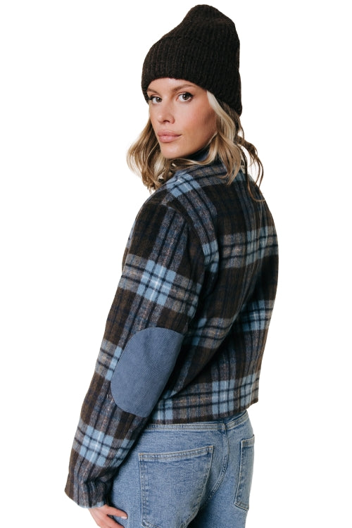 Colourful Rebel - Malou Brushed Check Coach Jacket