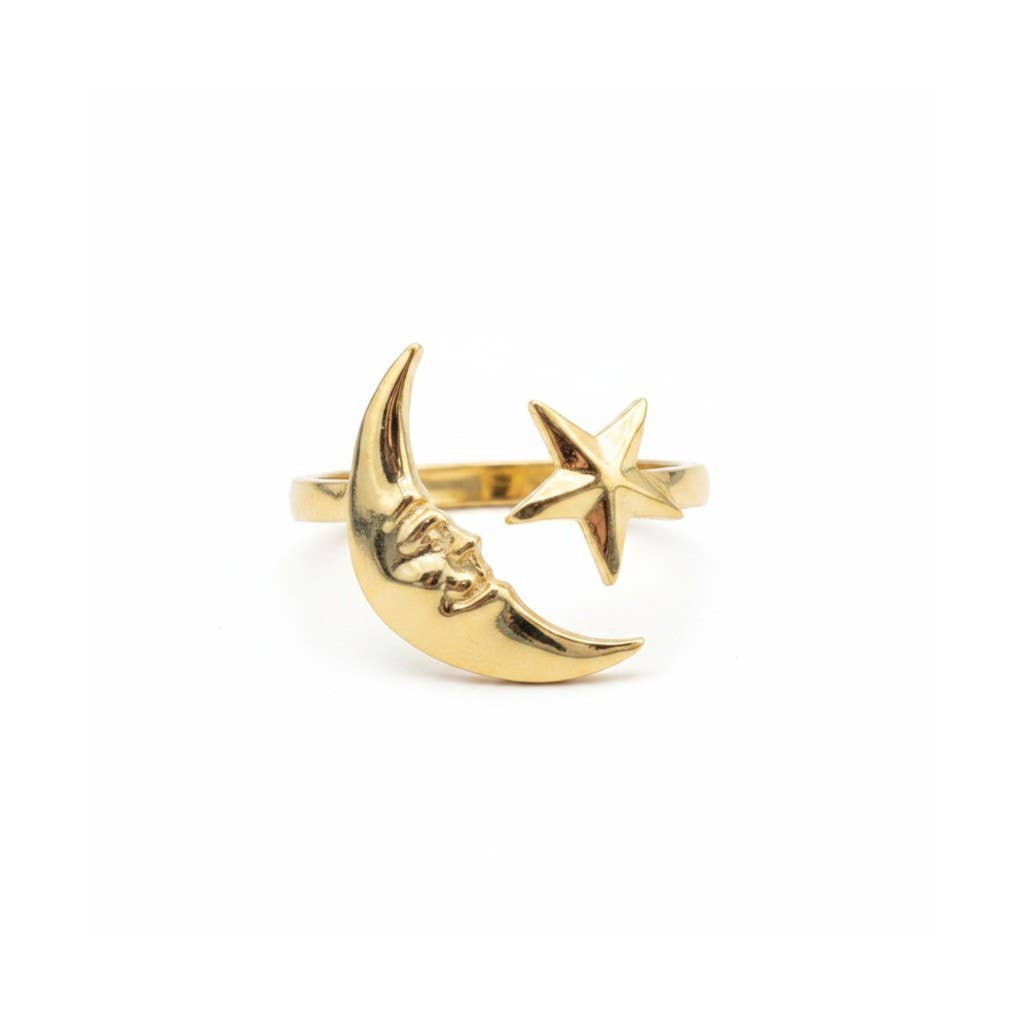 Ring - Maan en Ster