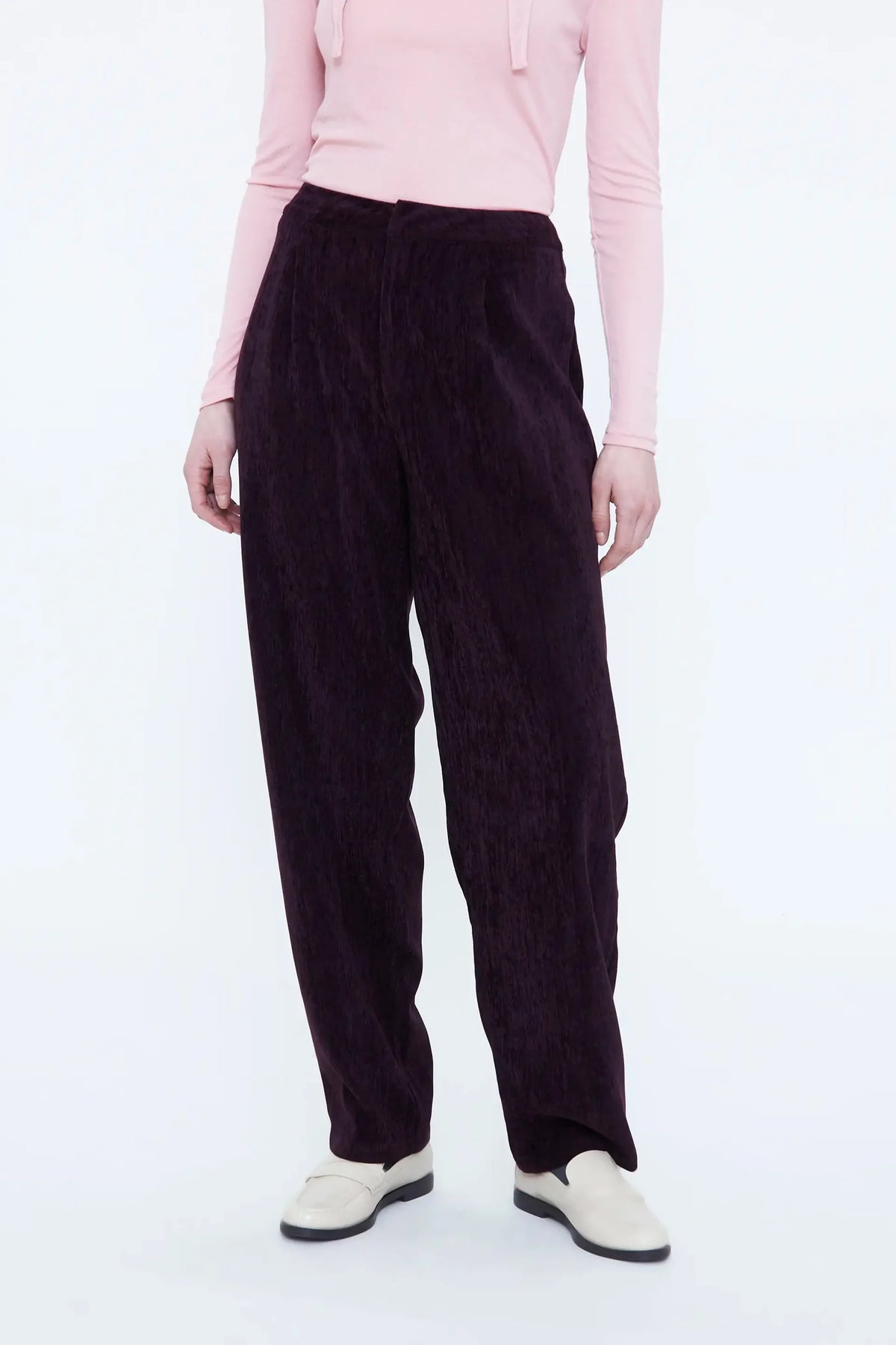 Wild Pony - Velvet Trousers / Burgundy
