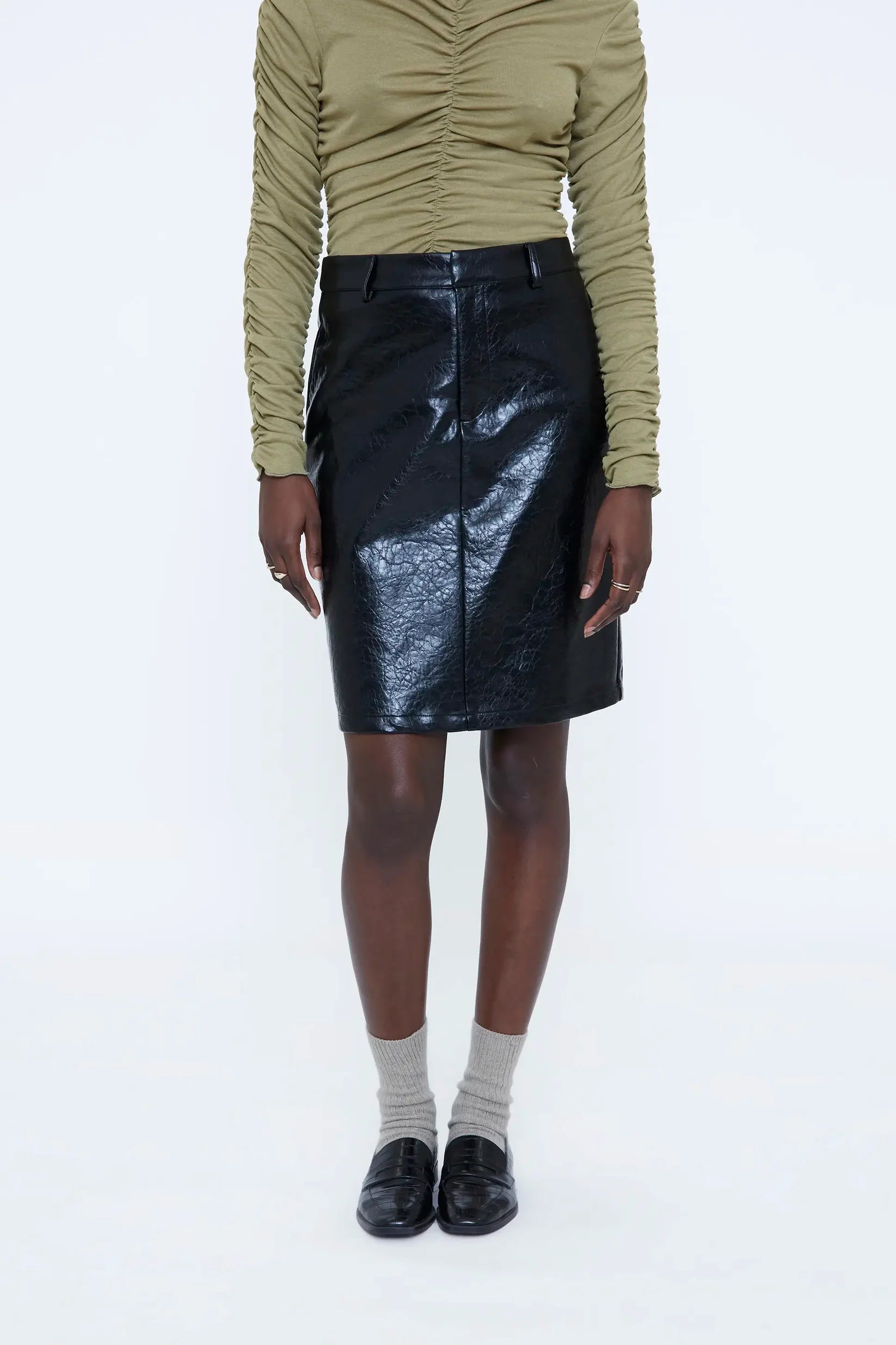 Wild Pony - Midi Skirt / Black