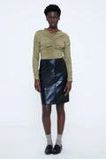 Wild Pony - Midi Skirt / Black
