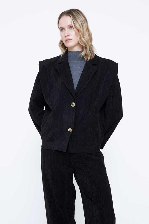 Wild Pony - Velvet Blazer / Black