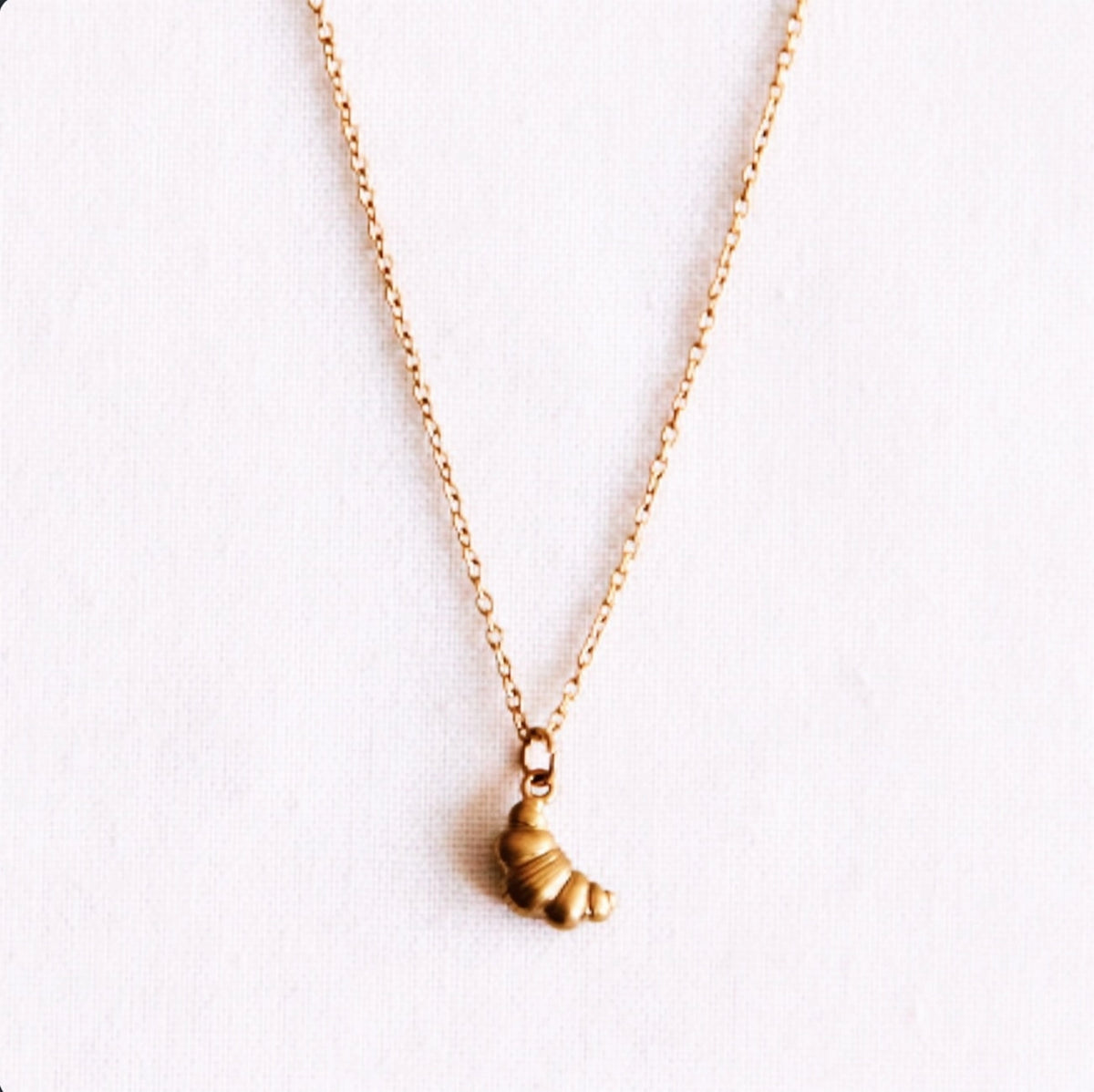 Ketting - Croissant Gold