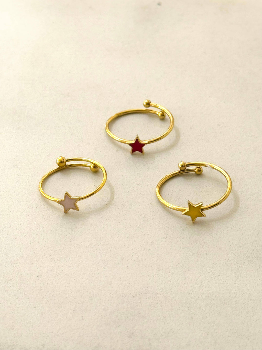 Ring - Emaille Ster