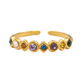 Ring - Colina Gekleurde Zirkonia
