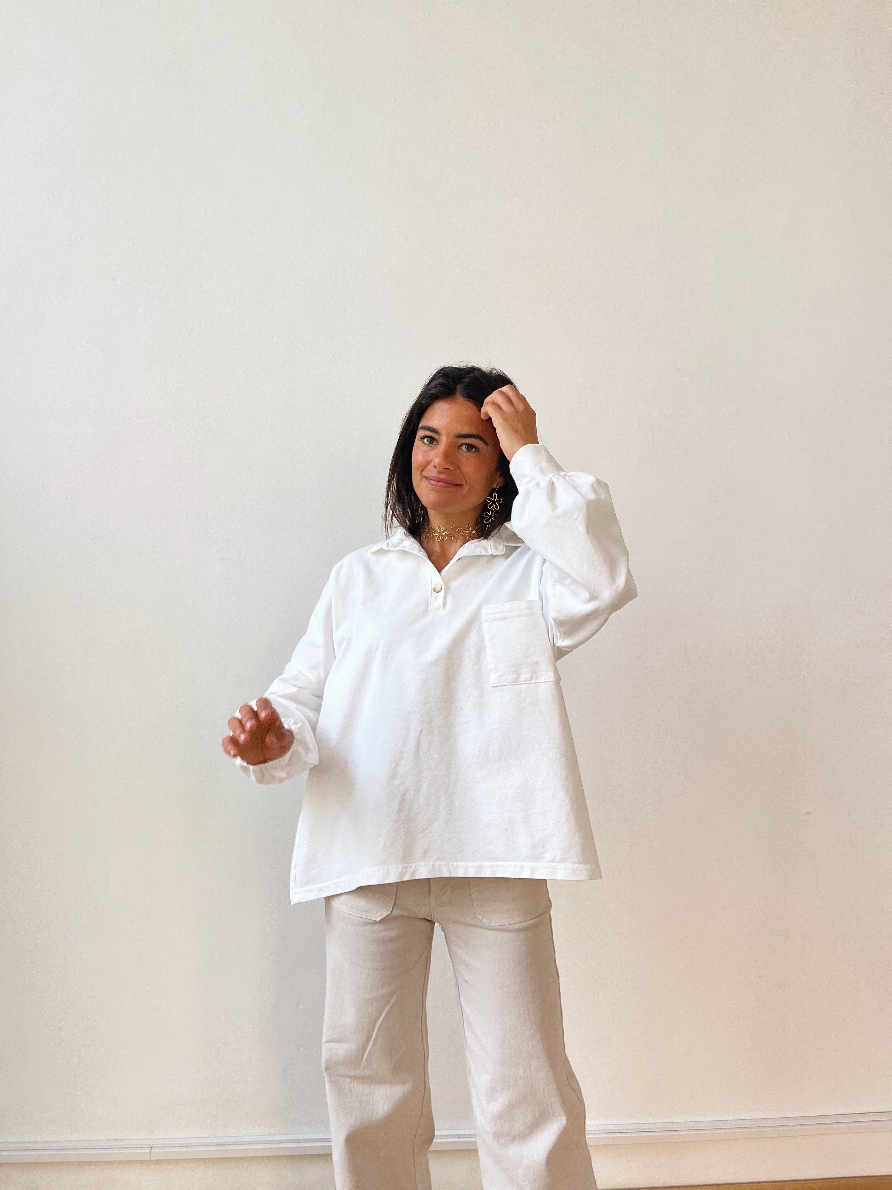 Mindtraveler Poloshirt - Wit