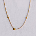Ketting - Triple Mini Hearts