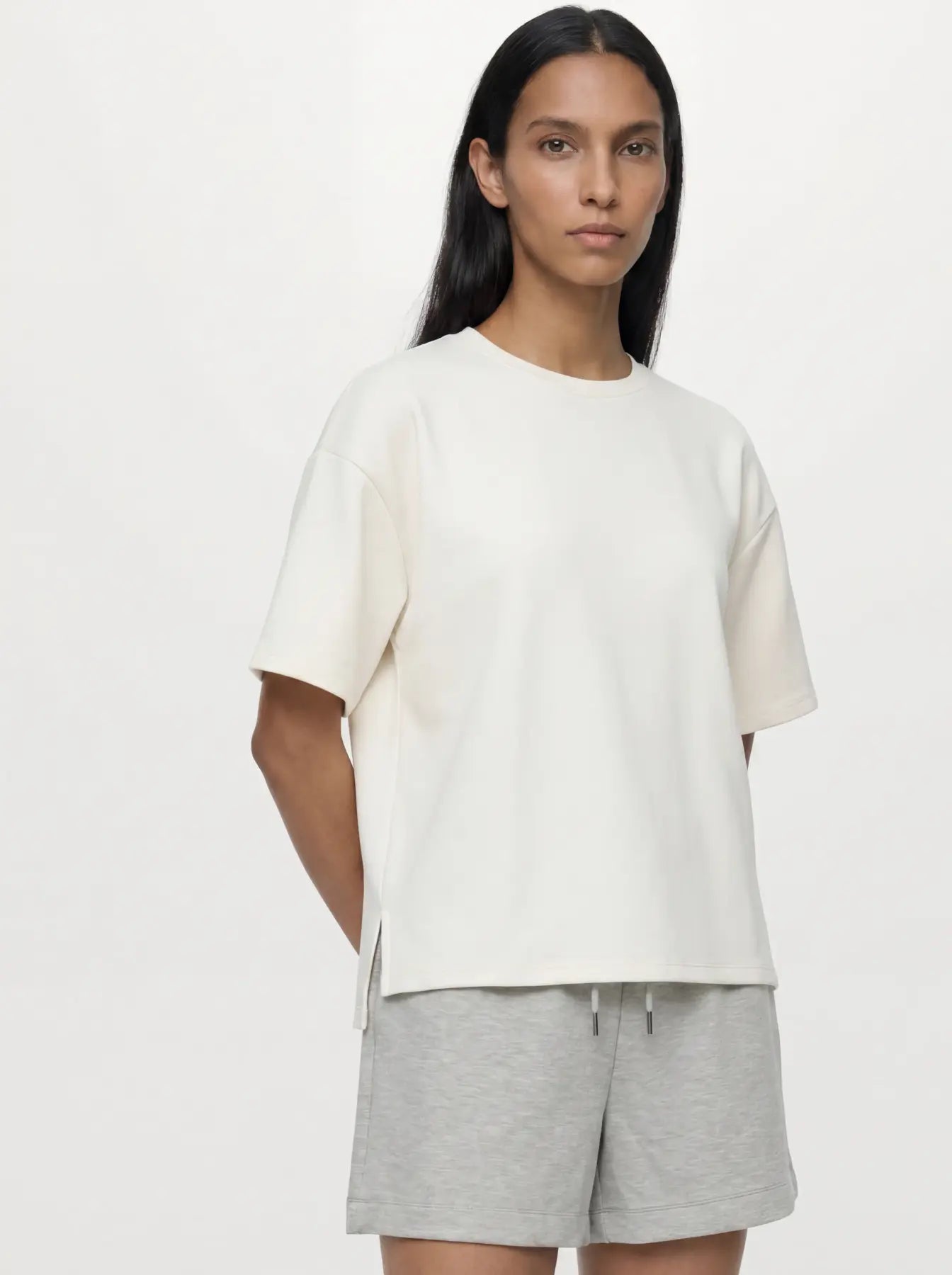 Object Boxy T-Shirt - White Sand