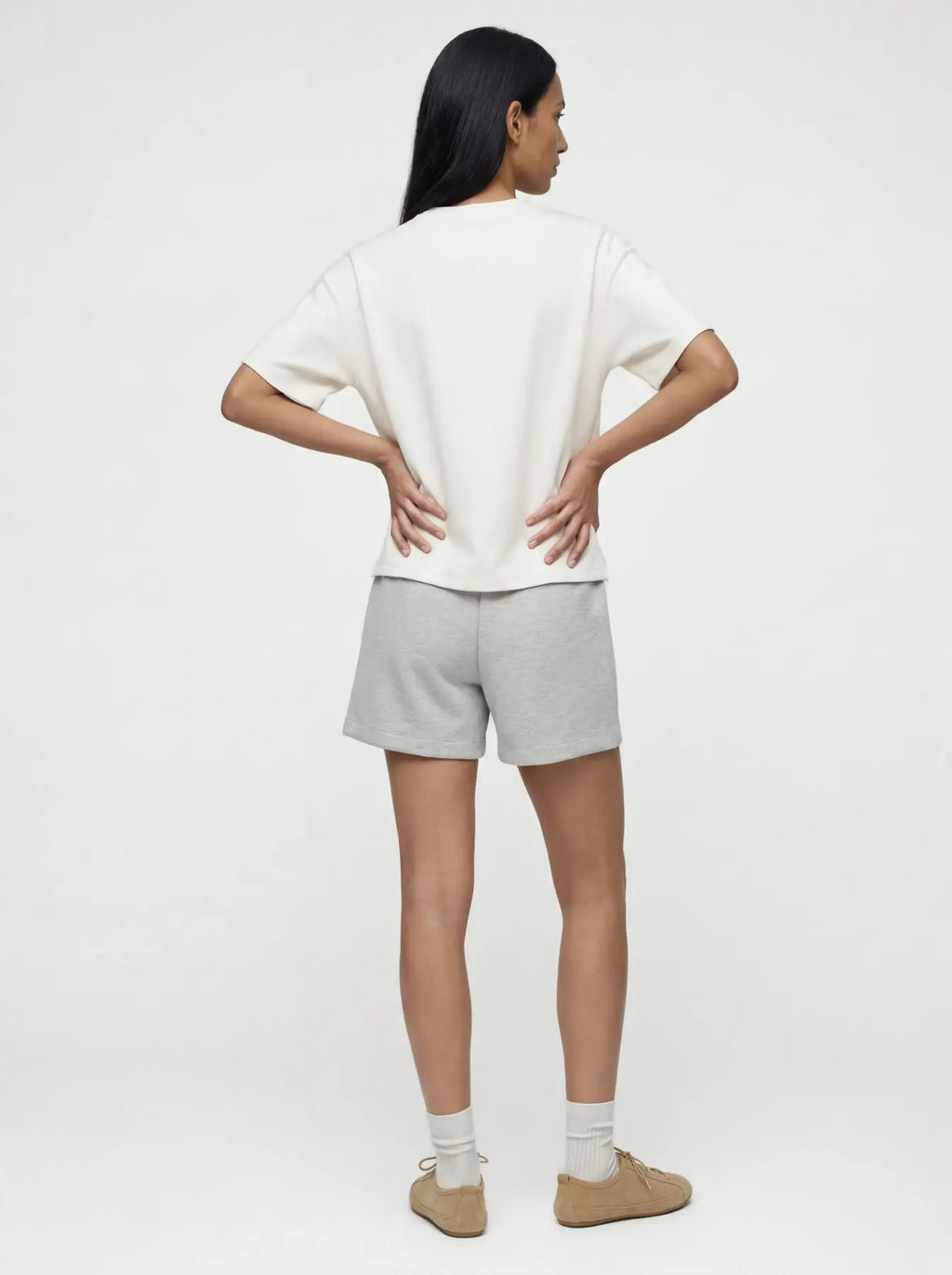 Object Boxy T-Shirt - White Sand