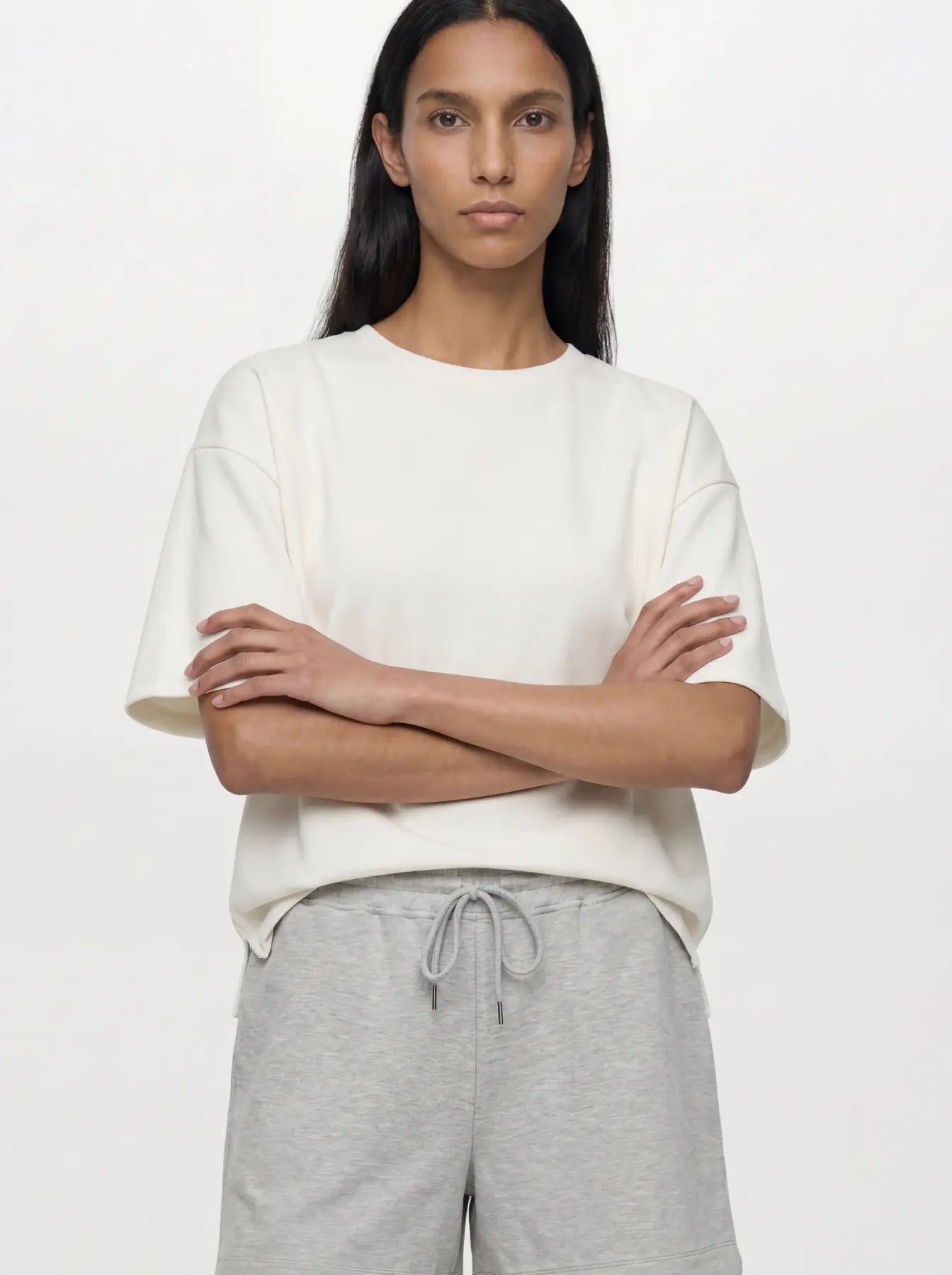 Object Boxy T-Shirt - White Sand