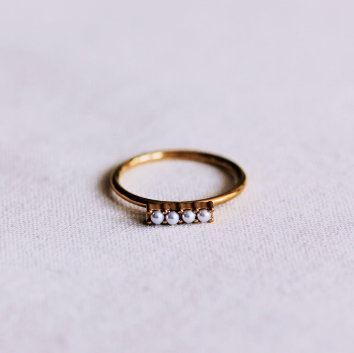 Ring - Parelstaafje