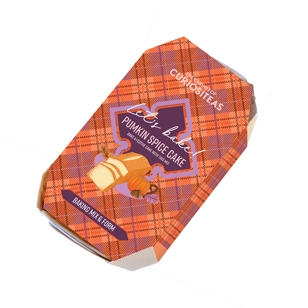 Pumpkin Spice Cake Baking Kit - Tartan Orange