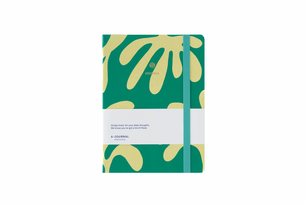 A-Journal - Notebook Arty Green