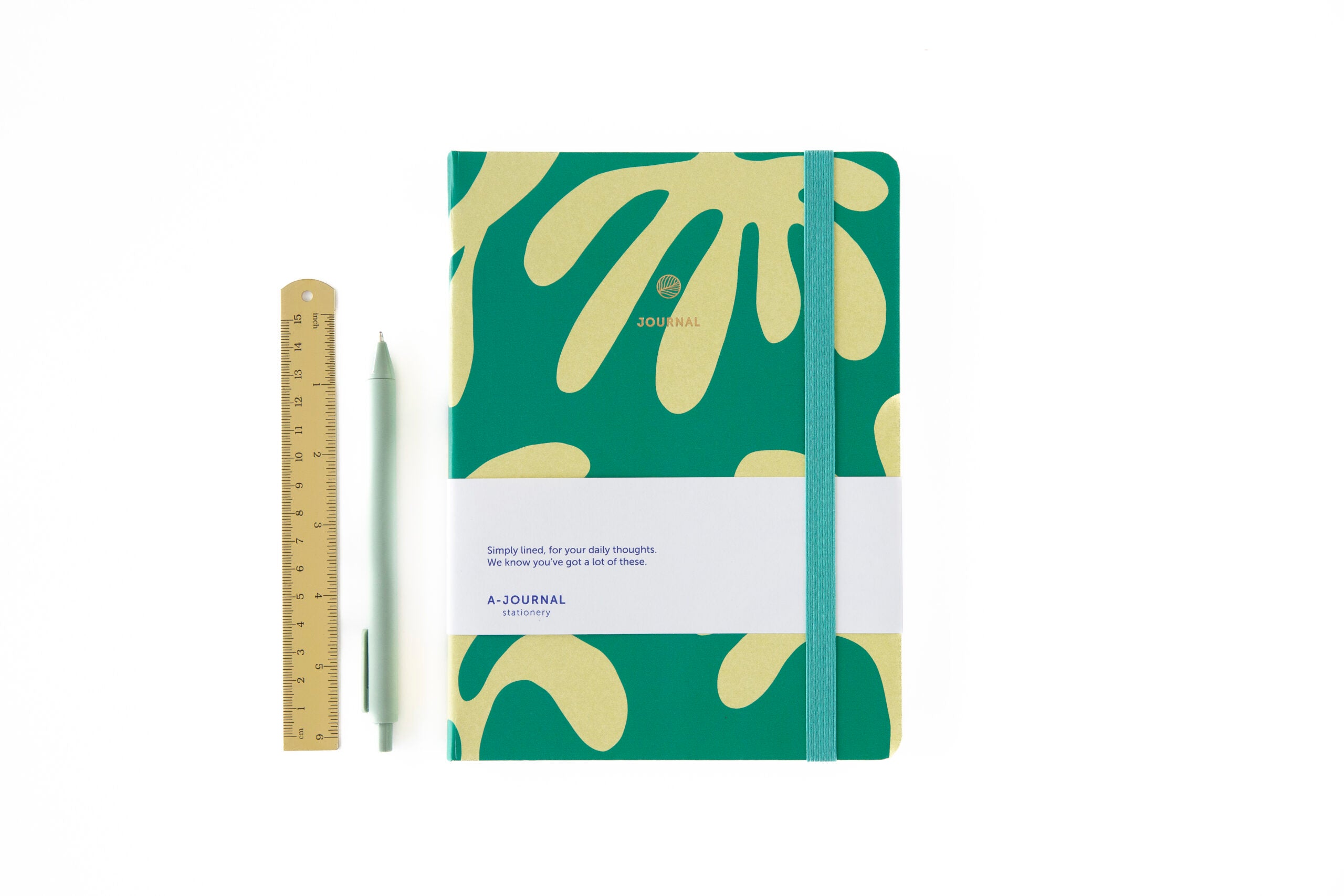 A-Journal - Notebook Arty Green