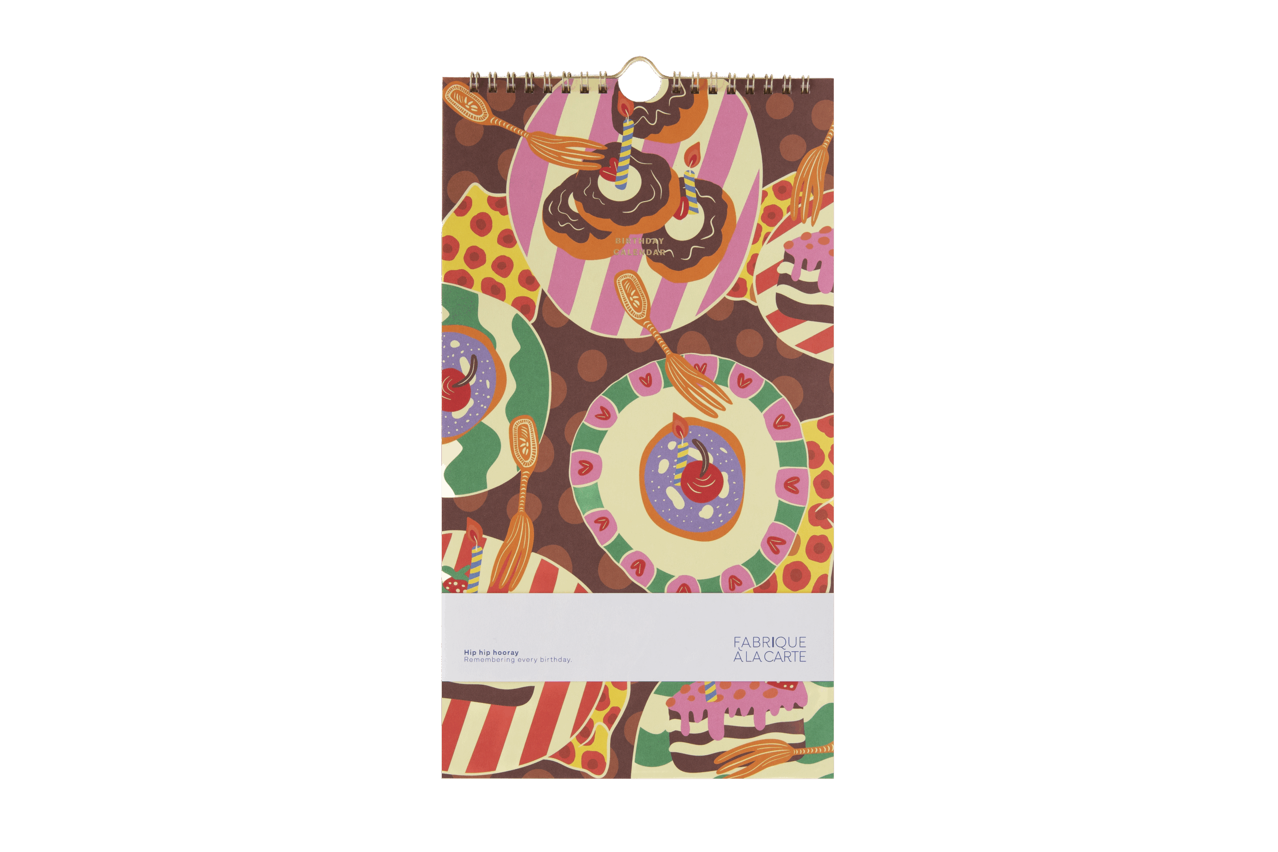 A-Journal - Birthday Calendar Cake