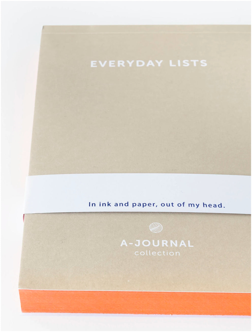 A-Journal - Notepad Beige