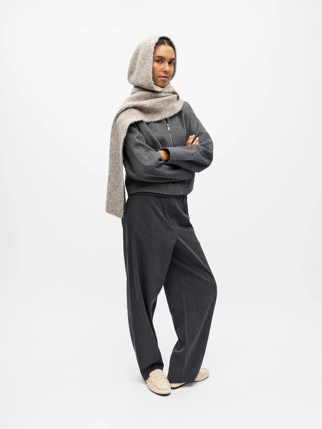 Object - Milu Scarf Knitted Balaclava
