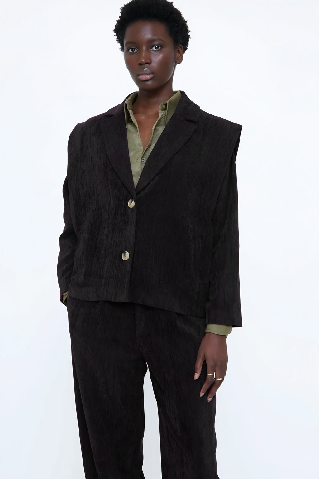 Wild Pony - Velvet Blazer / Black