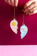 Kerstornament - Best Friend Heart