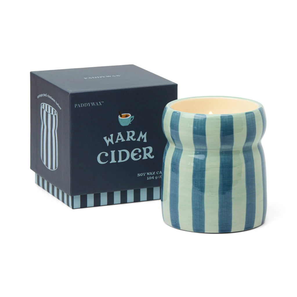 Paddywax Cabana Ceramic Candle - Multi Colors
