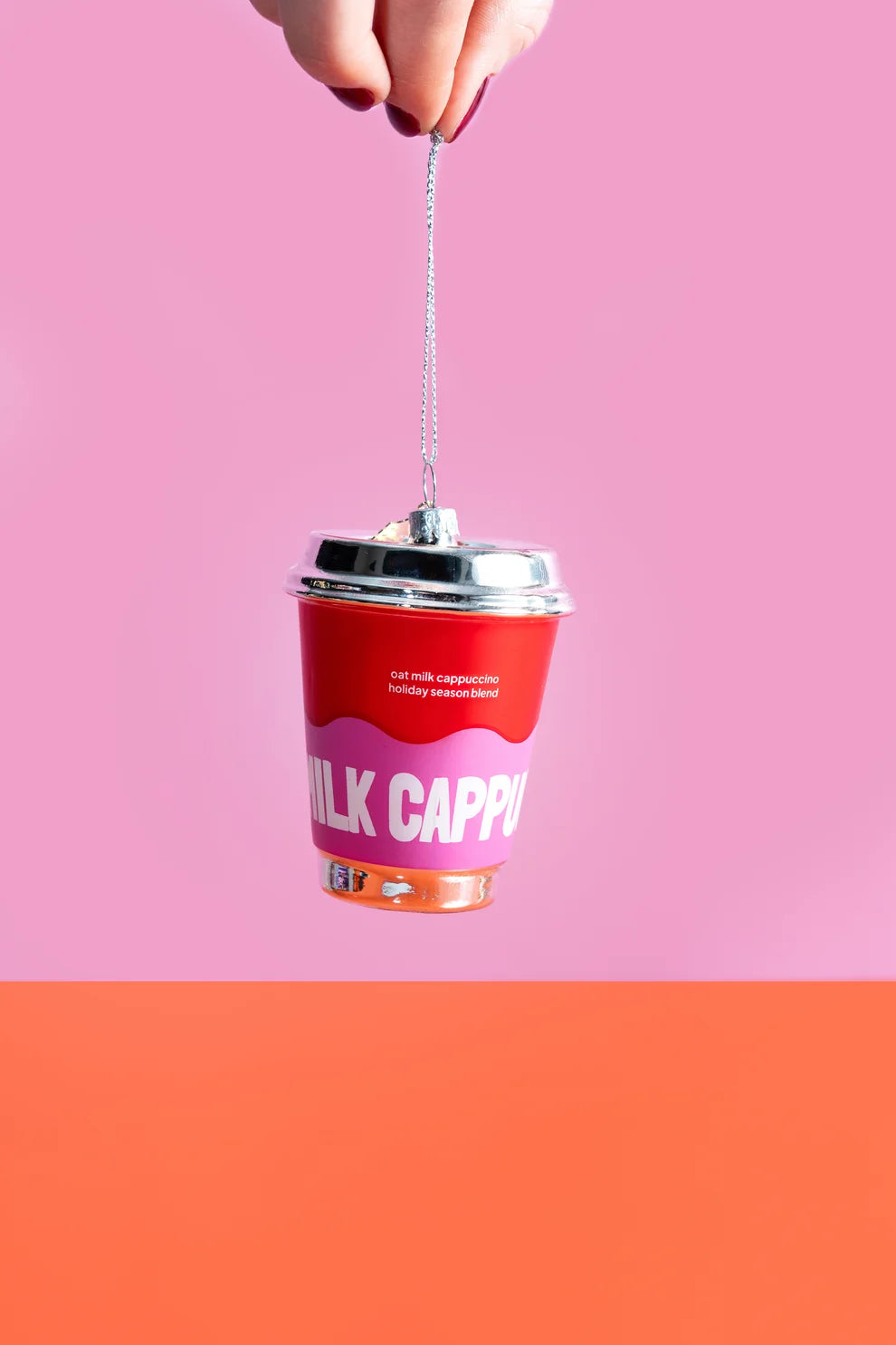 Kerstornament - Oat Cappuccino To Go