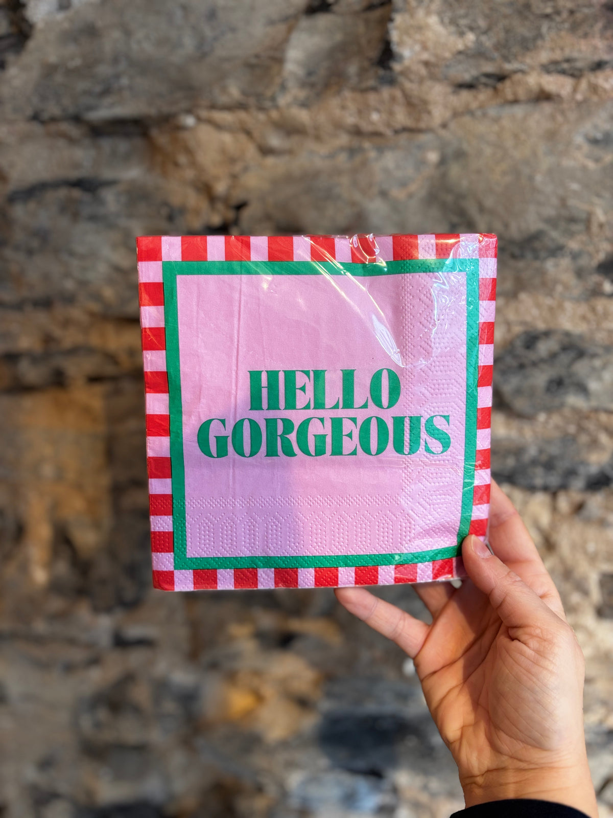 Papieren Servetten - Hello Gorgeous