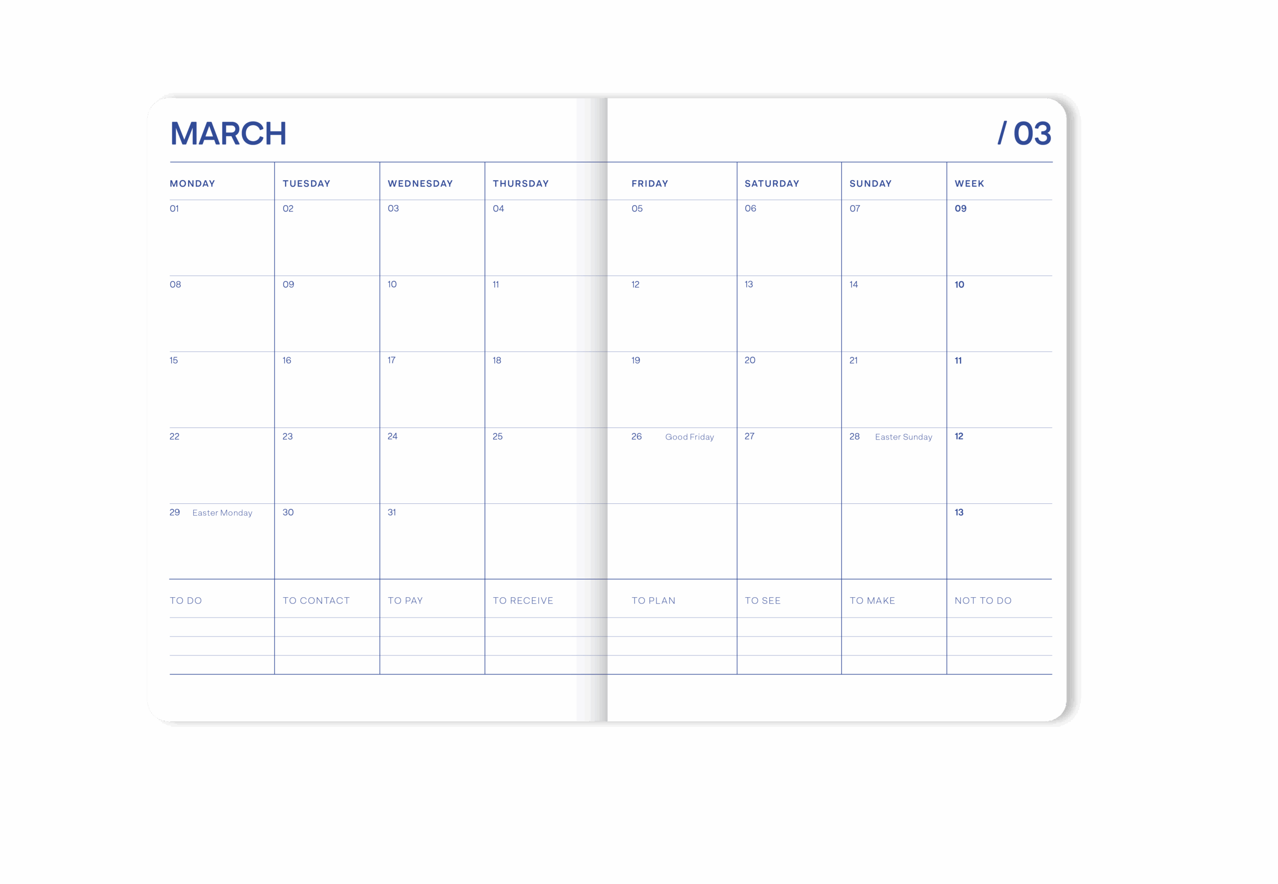 A-Journal - School Diary 2026-2027 / Sun Beige Lavender