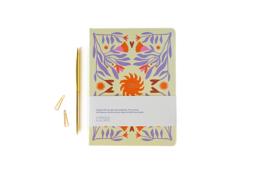 A-Journal - School Diary 2026-2027 / Sun Beige Lavender