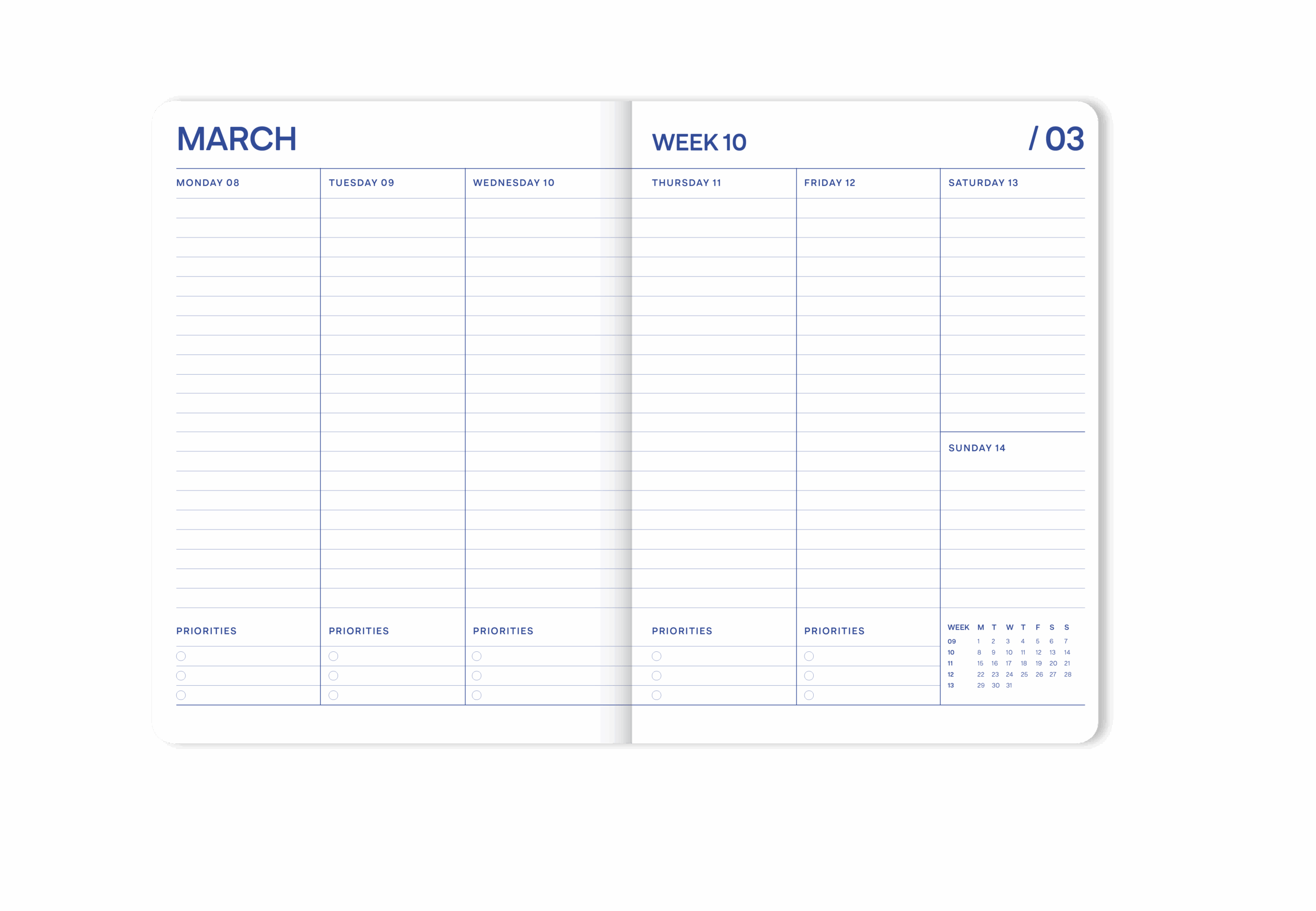 A-Journal - 18 Months Diary 2026-2027 / Sun Beige