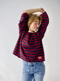 MindTraveler - Núria Long Sleeve T-shirt / Marino Burgundy