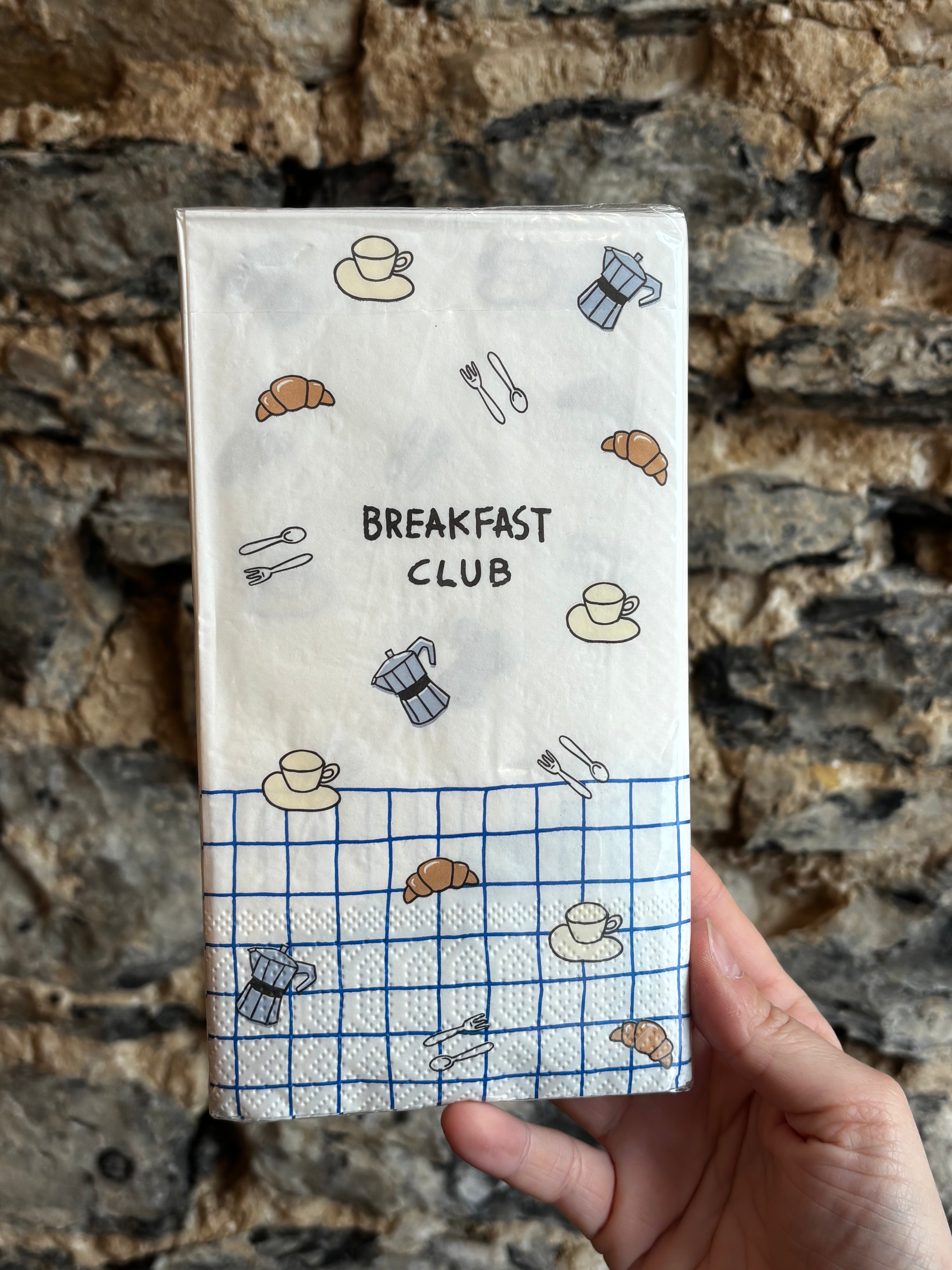 Papieren Servetten - Breakfast Club