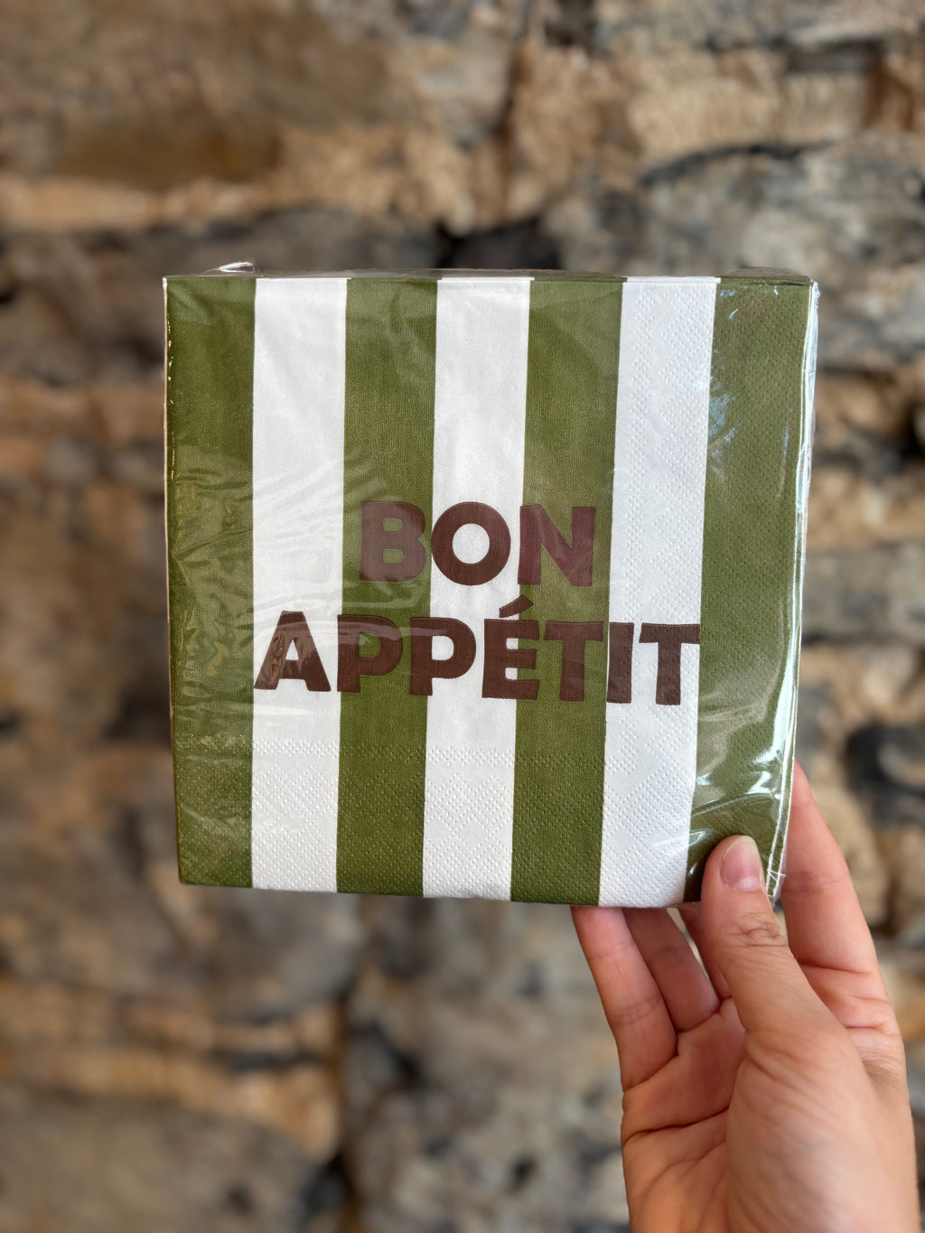 Papieren Servetten - Bon Appétit