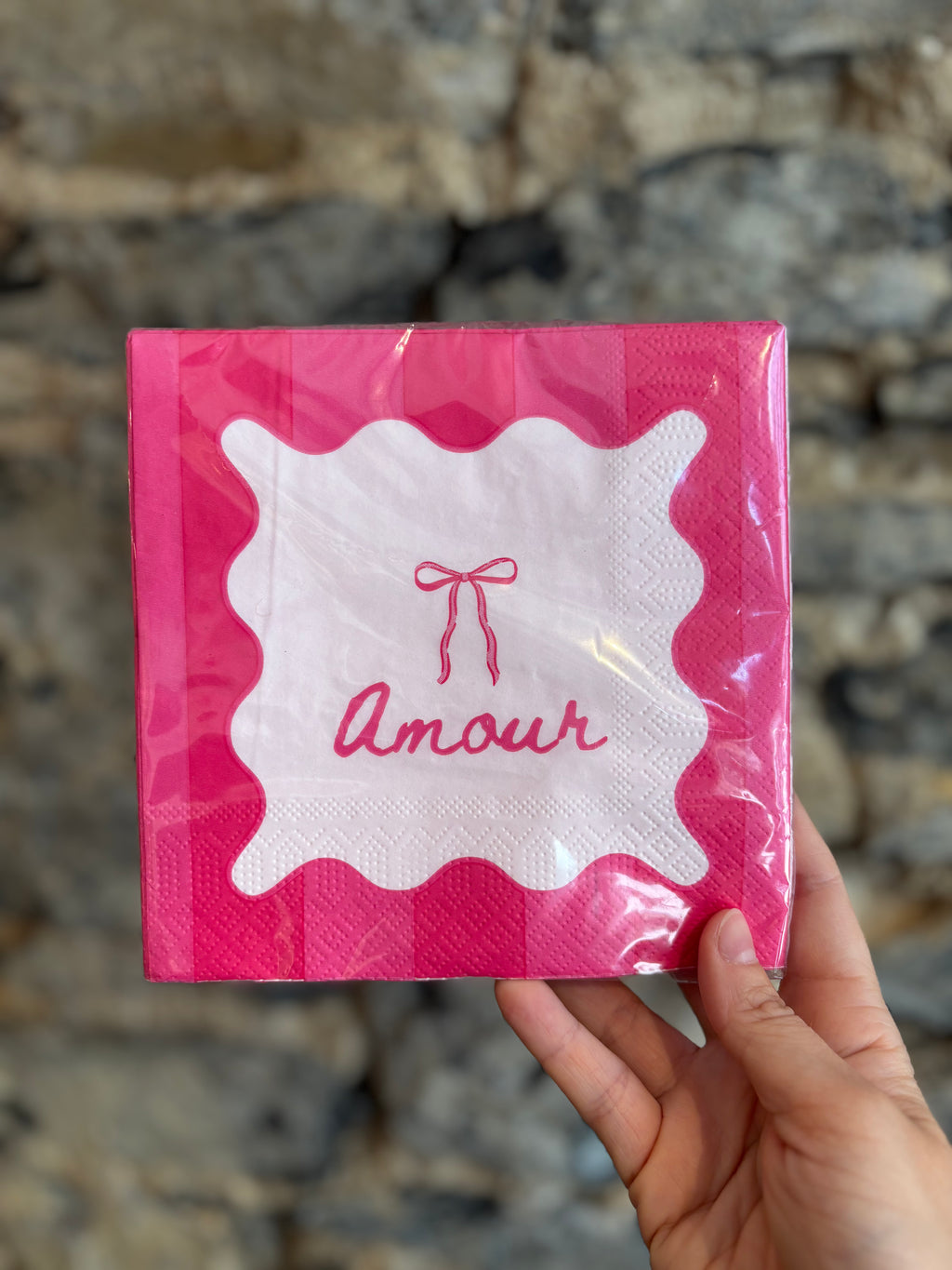 Papieren servetten - Amour