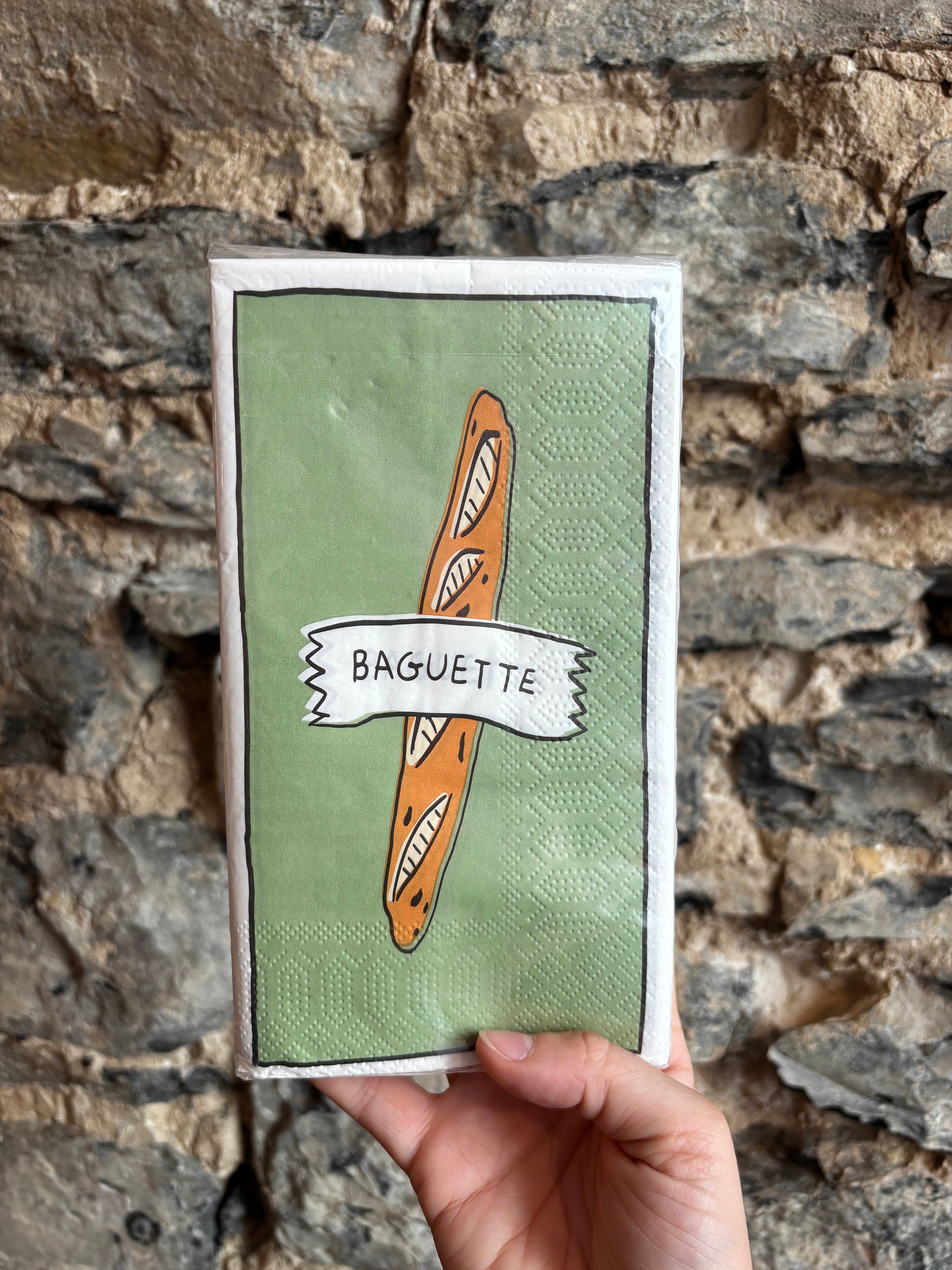 Papieren servetten - Baguette