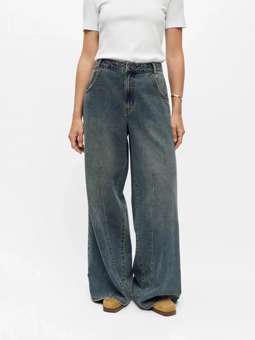 Object - Dipsy Baggy Jeans / Medium Blue
