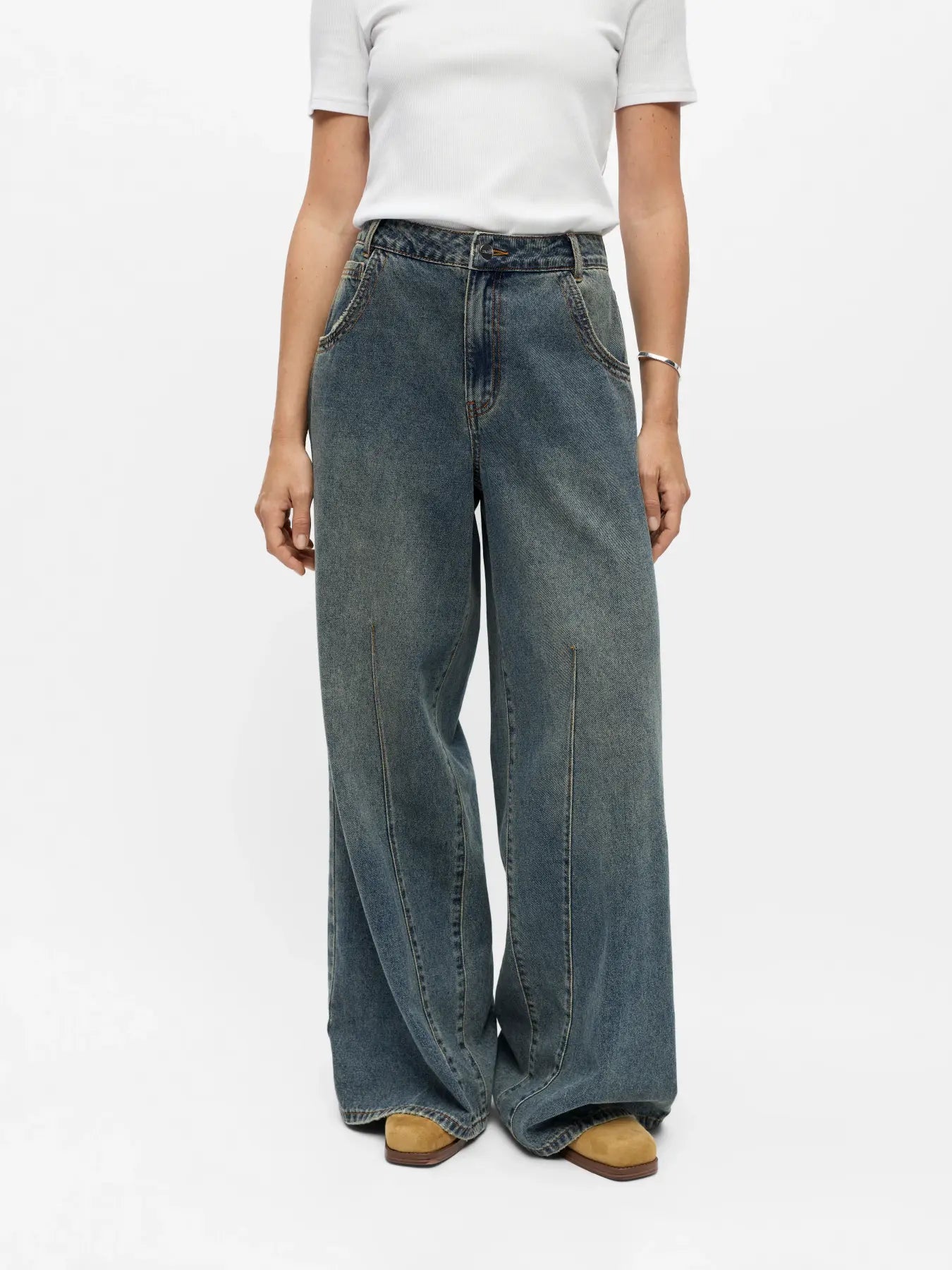Object - Dipsy Baggy Jeans / Medium Blue