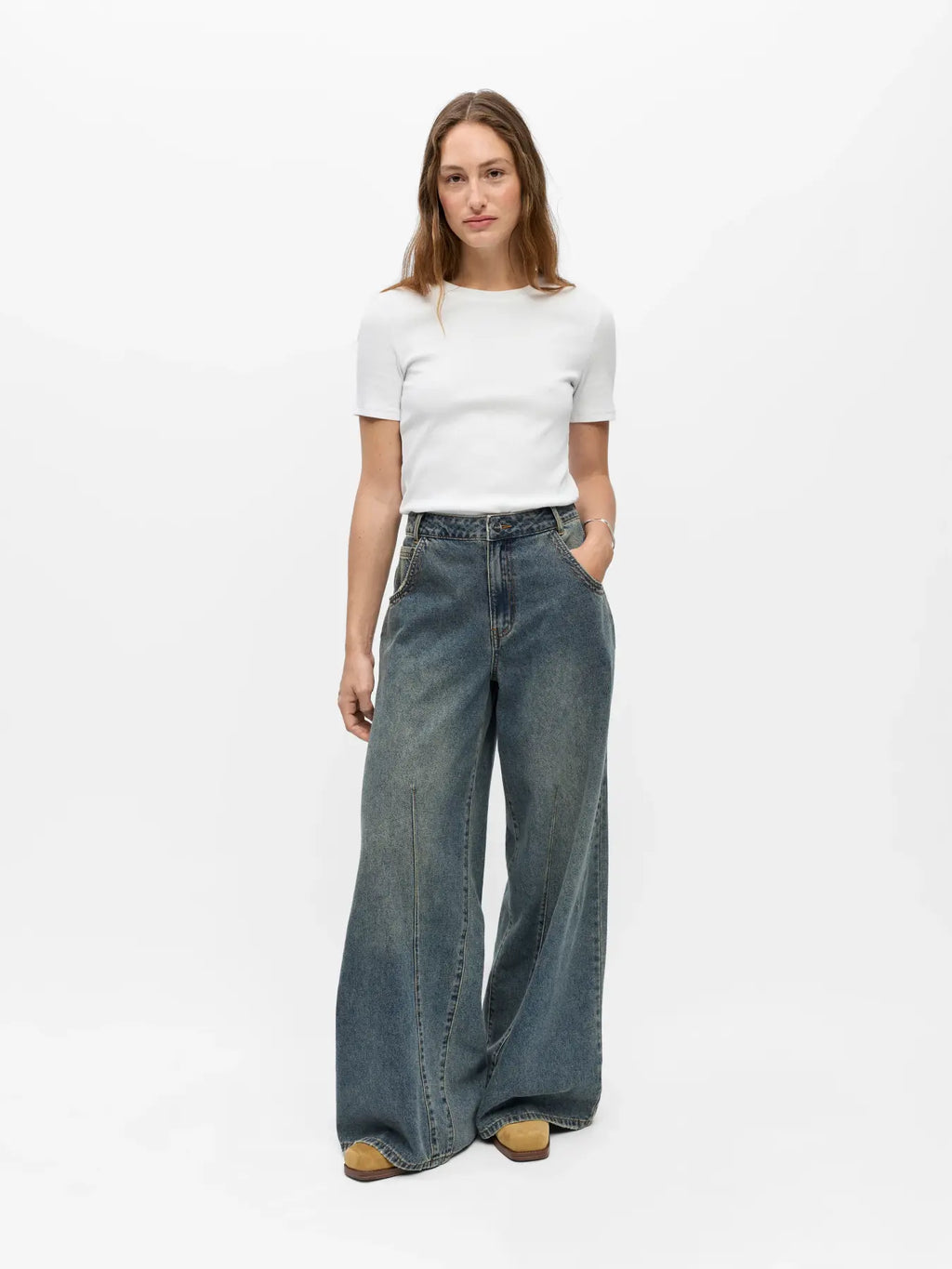 Object - Dipsy Baggy Jeans / Medium Blue